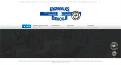 Desktop Screenshot of engranajesbaiola.com